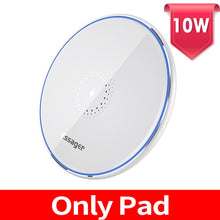 Load image into Gallery viewer, Essager 15W Qi Wireless Charger For iPhone 12 11 Pro Xs Max Mini X Xr 8 Induction Fast Wireless Charging Pad For Samsung Xiaomi
