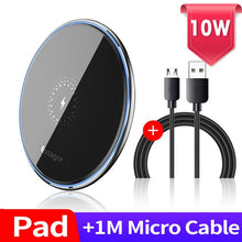 Load image into Gallery viewer, Essager 15W Qi Wireless Charger For iPhone 12 11 Pro Xs Max Mini X Xr 8 Induction Fast Wireless Charging Pad For Samsung Xiaomi
